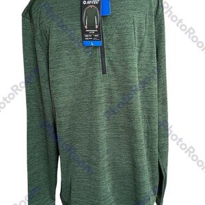 Men's Performance Shirt, Hi-Tech, Green, L, NWT
